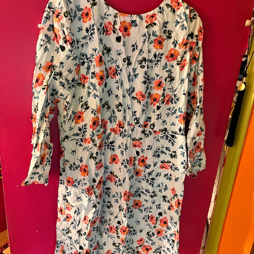 Floral Long Sleeve Dress